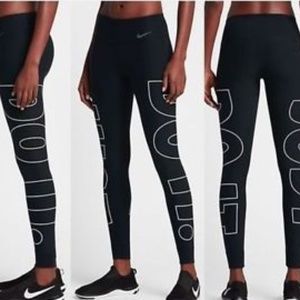 NIKE Legend Power “Just Do It” Training Leghgings